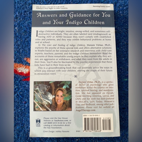 The Care and Feeding of Indigo Children by Doreen Virtue Ph. D. Paperback. - Picture 4 of 4